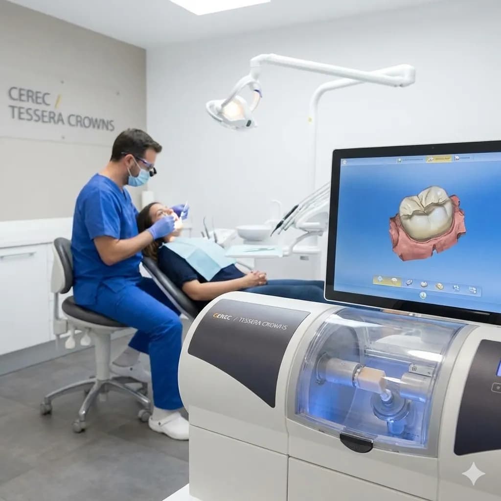 CEREC / Tessera Crowns in Surat CEREC / Tessera Crowns-in-Surat